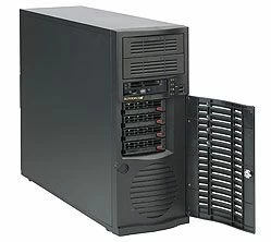 [CSE-733TQ-668B] Supermicro Case SuperChassis CSE-733TQ-668B Black