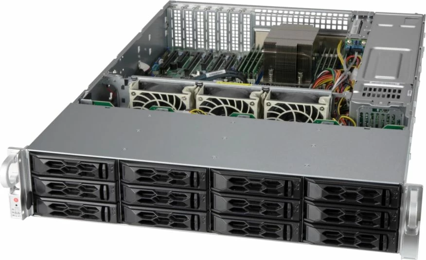Pulsemox Siena Rack Server (EPYC 8024P, 128GB RAM, None, None)