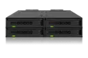Icy Dock ExpressCage MB324V4P-B - 4x U.2/U.3 15mm in 5.25 - 2 SlimSAS 8i SFF-8654